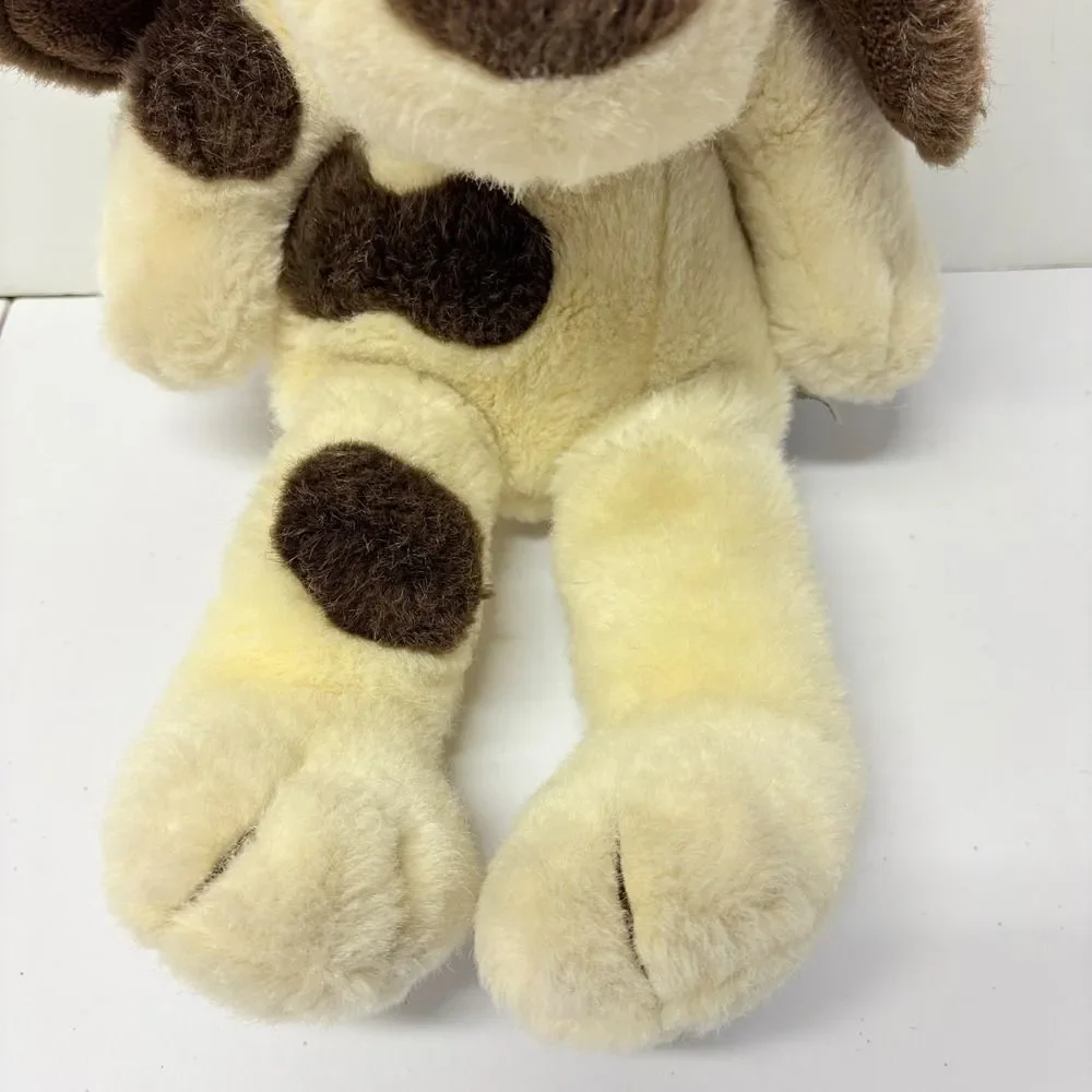 The Manhattan Toy Company Spotted Puppy Dog Plush Stuffed Animal Vintage